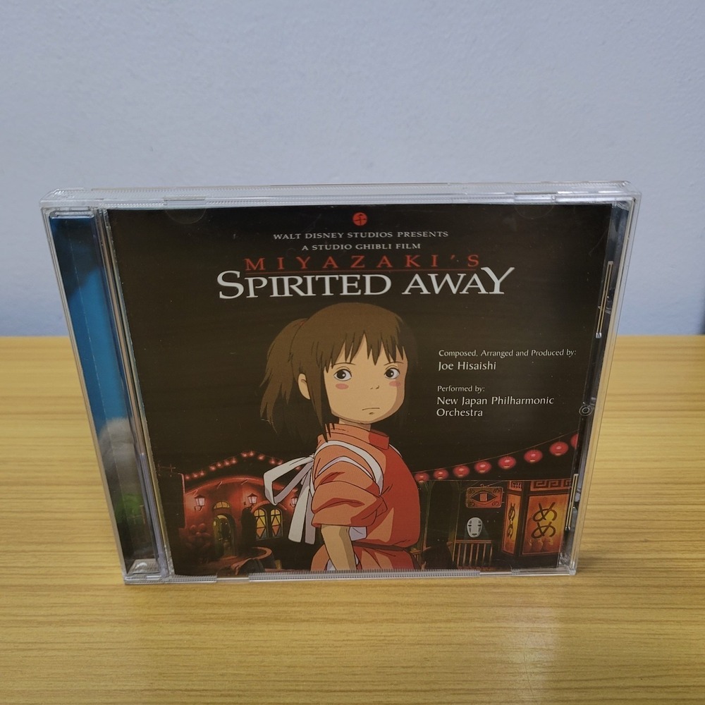 Miyazaki's Spirited Away CD [Film Score] - Hisaishi - 2002 Milan Records